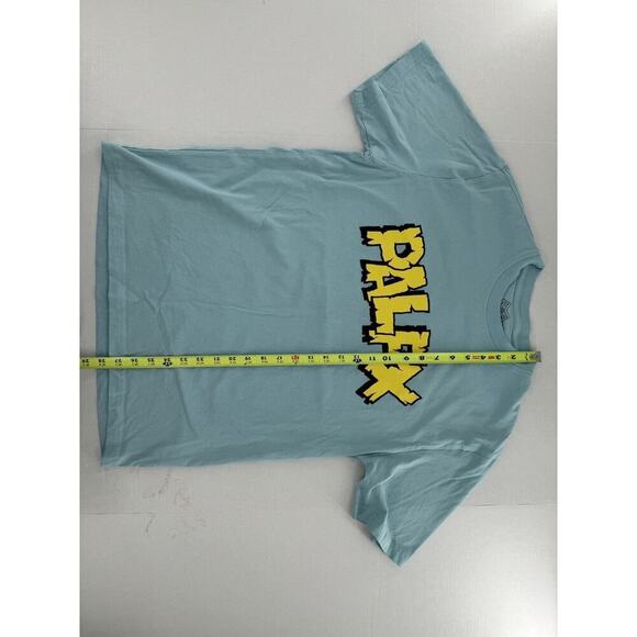 Palace Skateboards T Shirt Mens Size L Nein FX Blue SS21 Streetstyle Skater​​ - Picture 5 of 10